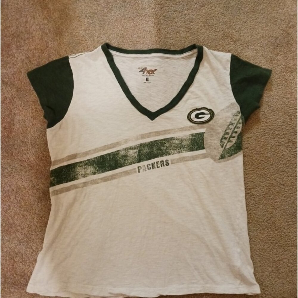Women's Green‎ Bay Packers Short Sleeve Tee